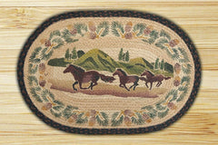 Mountain Horse 674 Hand Printed Rug