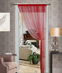 String Curtain, Thread Curtain, Fringe Panel Blind Room Divider 55x84