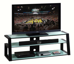 Techni Mobili Tempered Frosted Glass 65" TV Stand