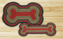 Red3 Dog Bone Rug In Different Sizes