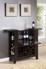Baxton Studio Modesto Dry Bar and Wine Cabinet