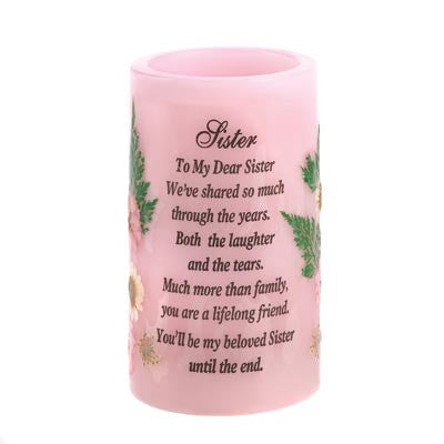 "Sister" Heartnotes Candle