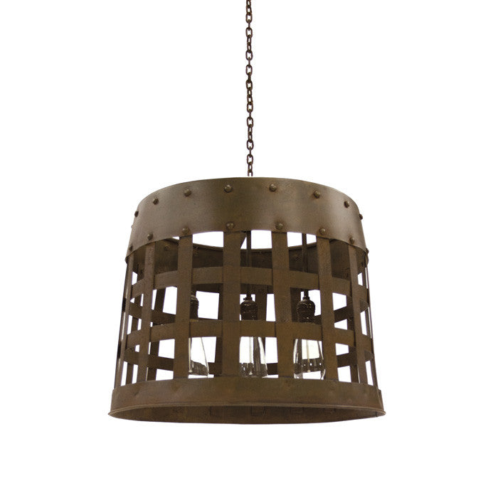 Iron Clamers Light with Rustic Finish