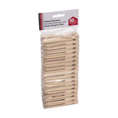 50 ct. Slotted Birchwood Clothespins