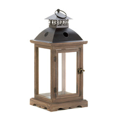 Monticello Wood Lantern in Different Sizes