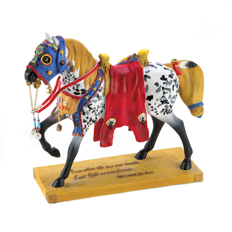 Trail Of Painted Ponies Runs The Bitterroot Figurine