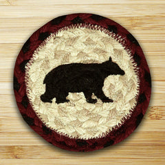 Cabin Bear Individual Coaster
