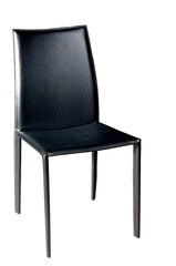 Baxton Studio Rockford Leather Dining Chair