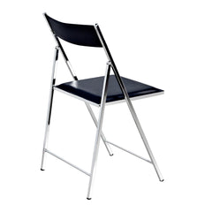 Folding Chair with TechniFlex back in Black Color