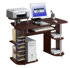 Techni Mobili PVC Laminate Vneer Multifunction Computer Desk