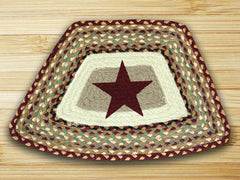 Burgundy Star Placemat