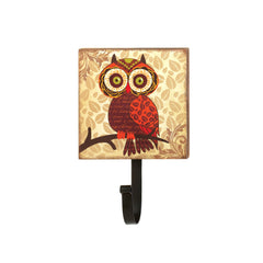 Retro Owl Wall Hook - Big Eyes