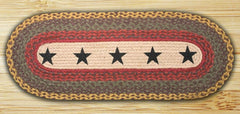 Stars Oval Patch Runner In Different Sizes