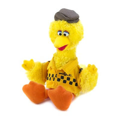 Sesame Street Taxi Driver Big Bird Plush Doll