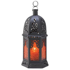 Topaz Moroccan Candle Lantern