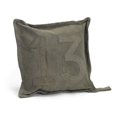 Vintage Tent Canvas #13 Gypsy Pillow
