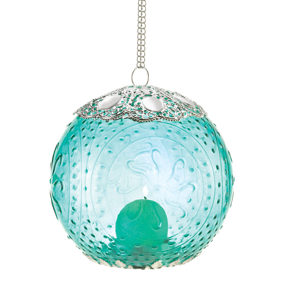 Aquamarine Globe Lantern