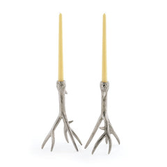 Pair of Outback Candleholders