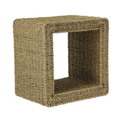 Seagrass Wicker End Table