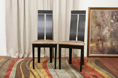 Baxton Studio Magness Dining Chair in Set of 2