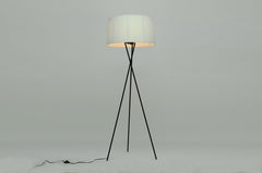 Baxton Studio Throop White Modern Tripod Floor Lamp