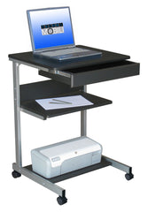 Techni Mobili Rolling Laptop Desk with Storage