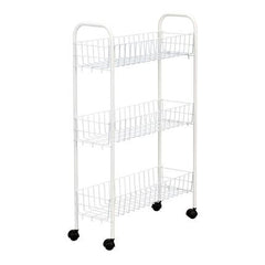 Slimline 3-Shelf Utility Cart