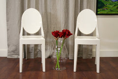 Baxton Studio Dreama Modern Acrylic Ghost Chair