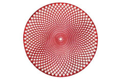 Holiday Decorative Round Vinyl Placemat