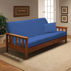 Blue Jersey Chair Stretch Slipcover, Couch Cover