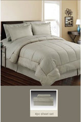 Down Alternative 4 Pc Bed Set Twin, 5 Pc Bed Set Queen & King