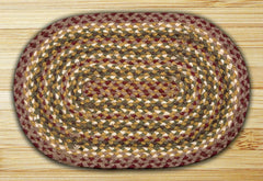 Fantastic Olive/Burgundy/Gray Miniature Swatch In Different Sizes And Shapes