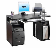 Techni Mobili Dual Pedestal Computer Desk in Different Colors