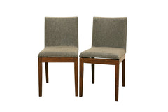 Baxton Studio Moira Dining Chair in Set of 2