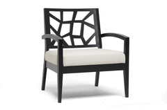 Baxton Studio Jennifer Wooden Modern Lounge Chair