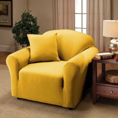 Yellow Jersey Sofa Stretch Slipcover, Couch Cover, Chair Loveseat Sofa Recliner